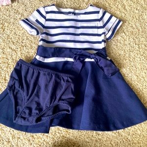 Ralph Lauren Navy Dress